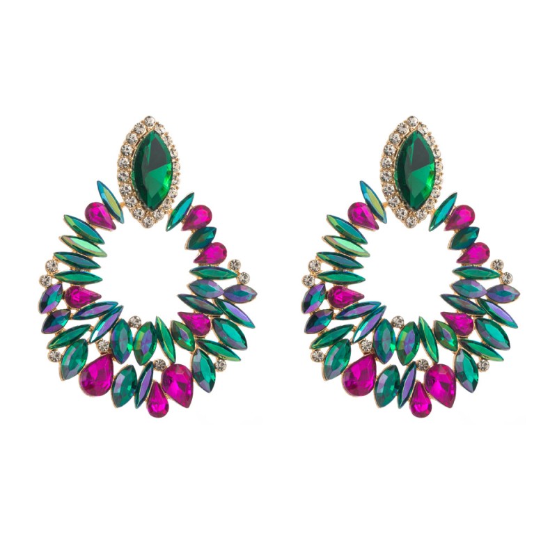 Fashion Jewelry Rhinestone Earrings For Women YWHME-794 