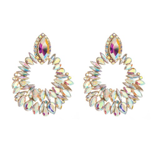 Fashion Jewelry Rhinestone Earrings For Women YWHME-794