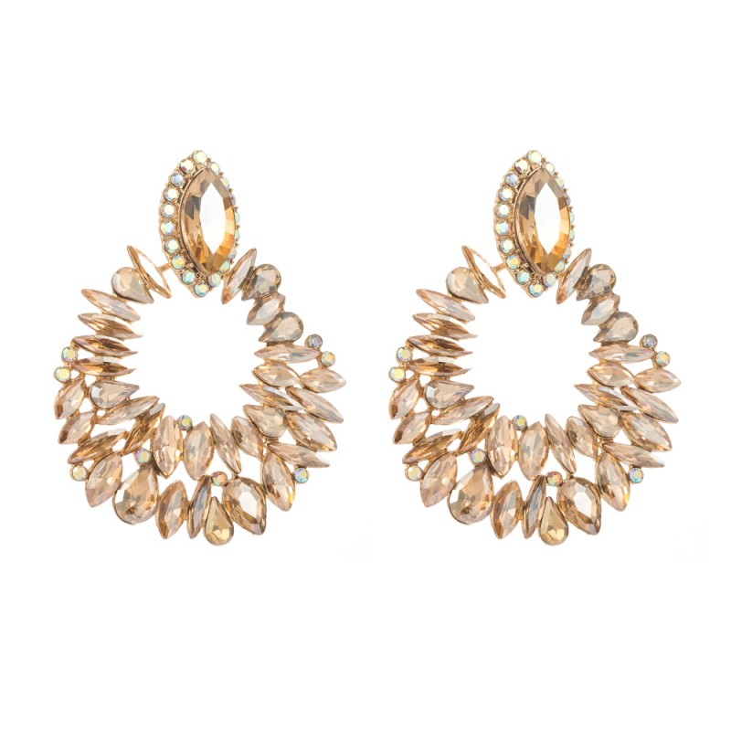 Fashion Jewelry Rhinestone Earrings For Women YWHME-794 