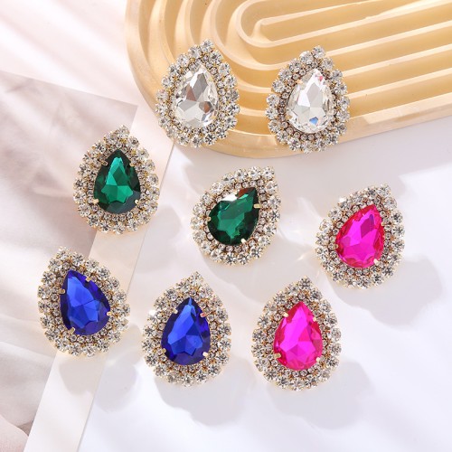 Fashion Jewelry Rhinestone Earrings For Women YWHME-795