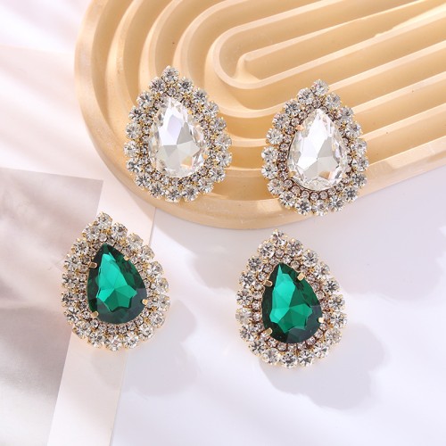 Fashion Jewelry Rhinestone Earrings For Women YWHME-795