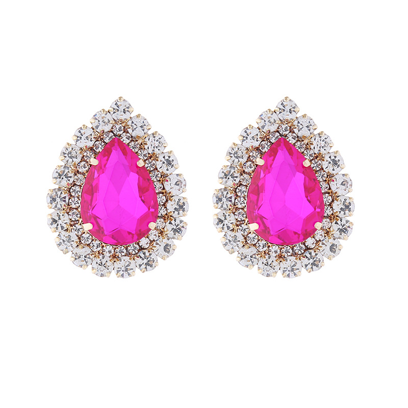 Fashion Jewelry Rhinestone Earrings For Women YWHME-795 