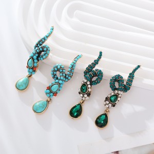 Fashion Jewelry Rhinestone Earrings For Women YWHME-796 