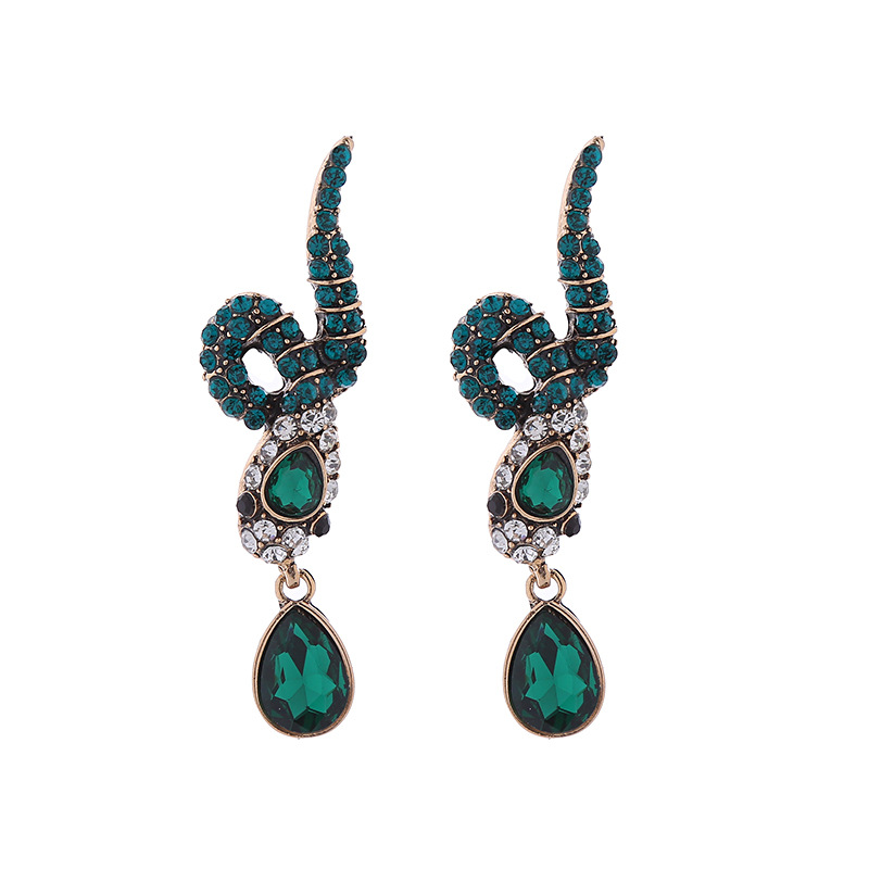 Fashion Jewelry Rhinestone Earrings For Women YWHME-796 