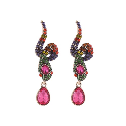 Fashion Jewelry Rhinestone Earrings For Women YWHME-796