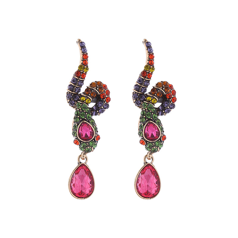 Fashion Jewelry Rhinestone Earrings For Women YWHME-796 