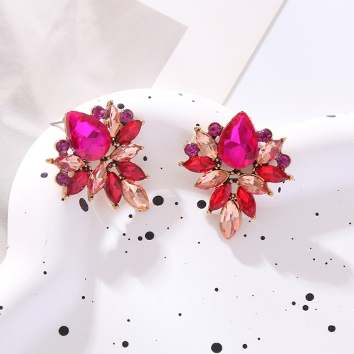 Fashion Jewelry Rhinestone Earrings For Women YWHME-797