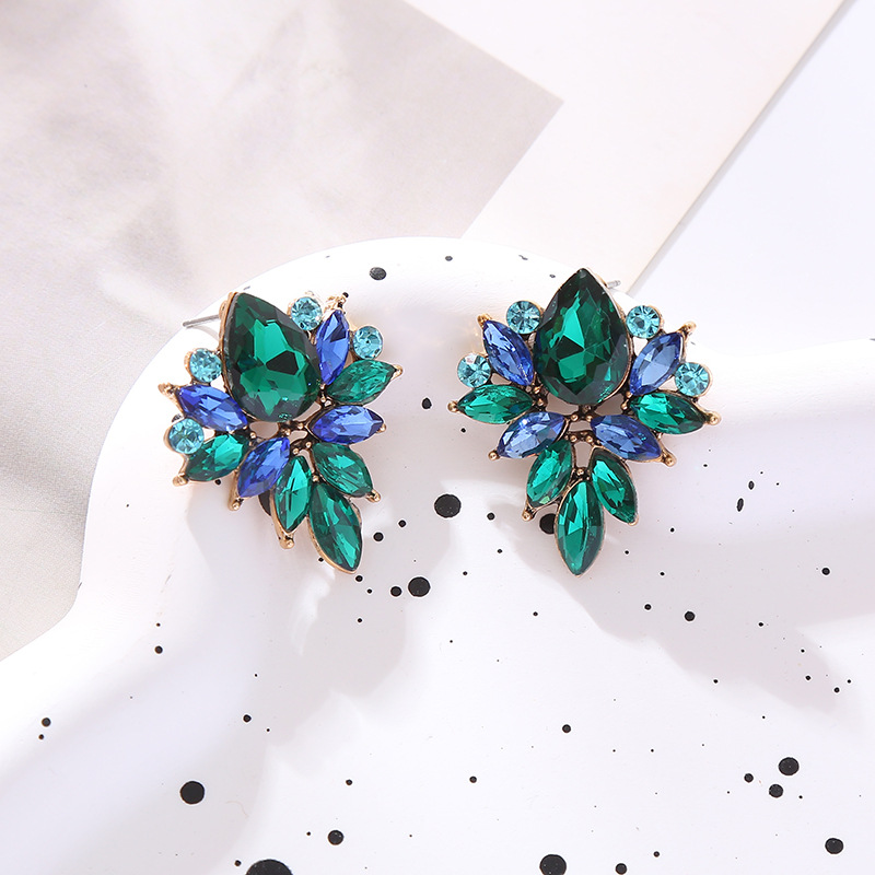 Fashion Jewelry Rhinestone Earrings For Women YWHME-797 