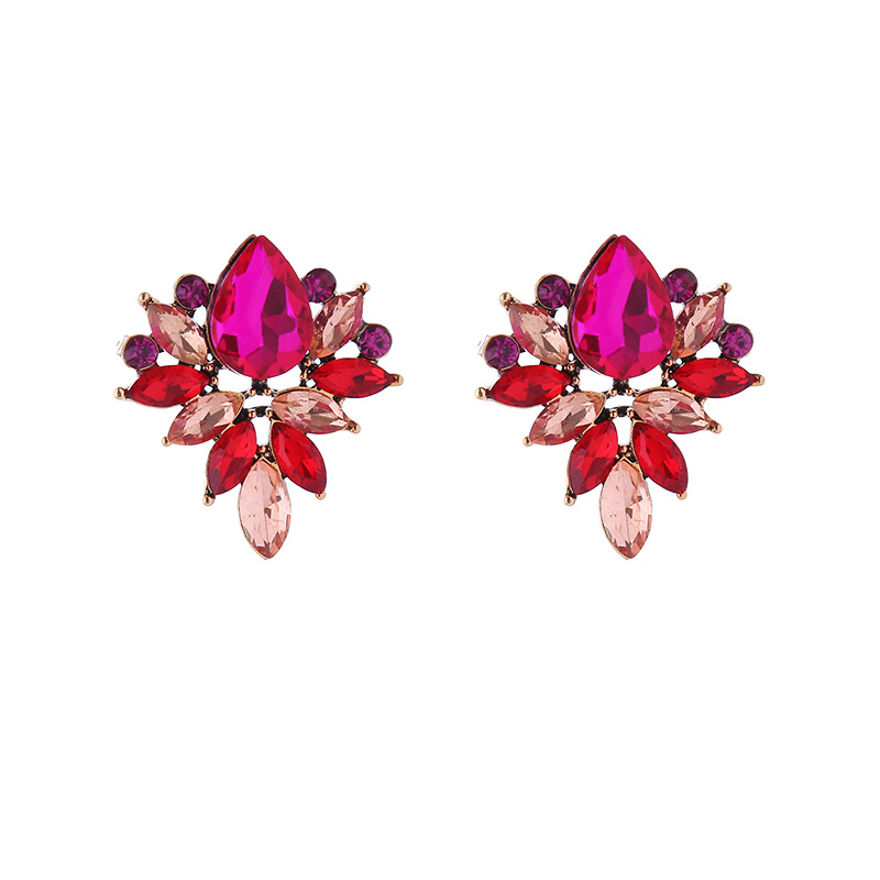 Fashion Jewelry Rhinestone Earrings For Women YWHME-797 