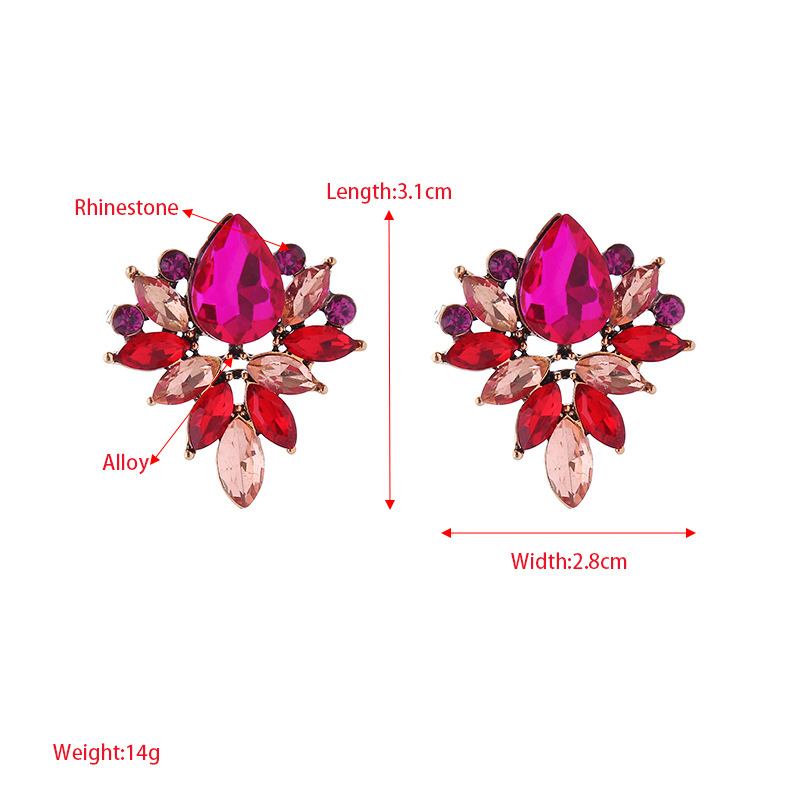 Fashion Jewelry Rhinestone Earrings For Women YWHME-797 