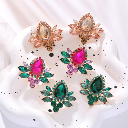 Fashion Jewelry Rhinestone Earrings For Women YWHME-798