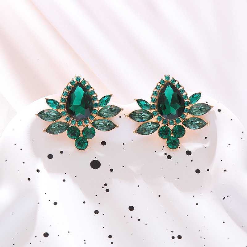 Fashion Jewelry Rhinestone Earrings For Women YWHME-798 