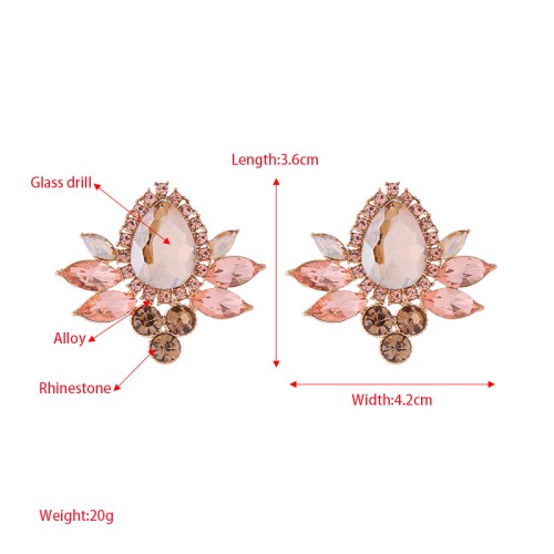 Fashion Jewelry Rhinestone Earrings For Women YWHME-798