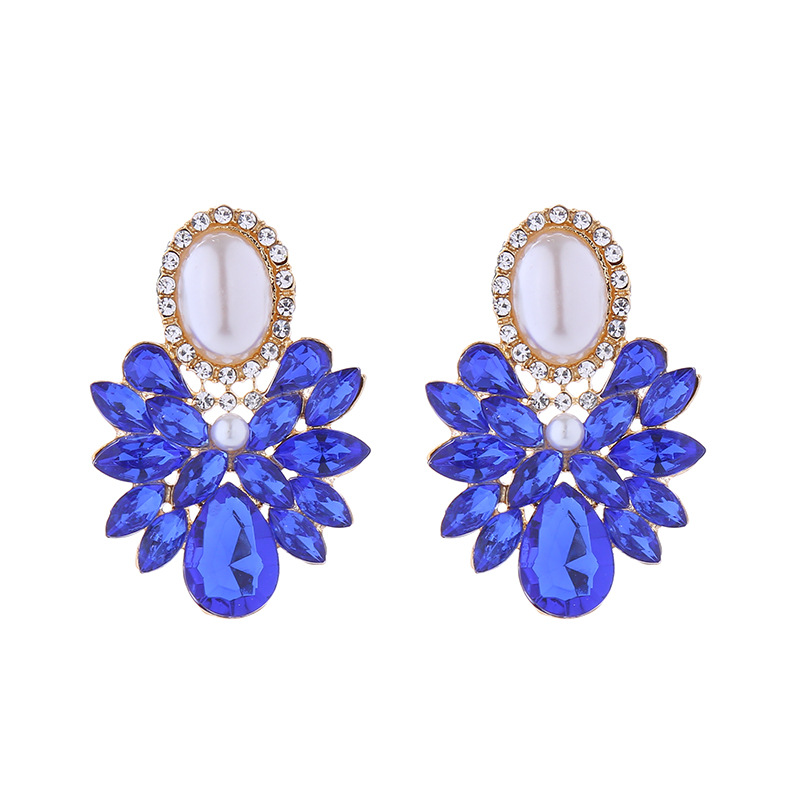 Fashion Jewelry Rhinestone Earrings For Women YWHME-799 