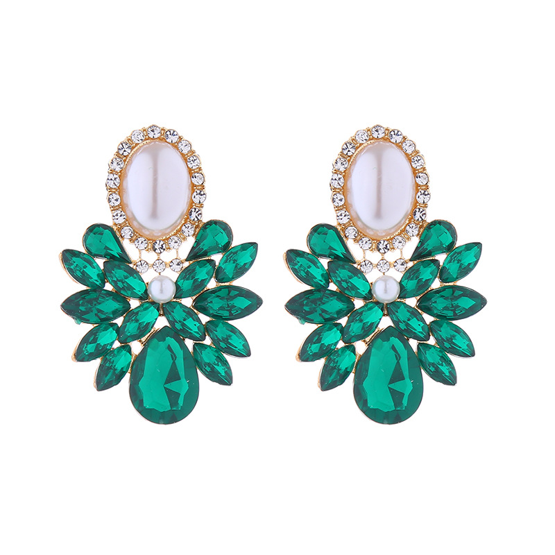 Fashion Jewelry Rhinestone Earrings For Women YWHME-799 