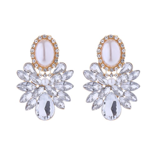 Fashion Jewelry Rhinestone Earrings For Women YWHME-799