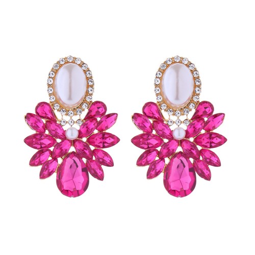 Fashion Jewelry Rhinestone Earrings For Women YWHME-799