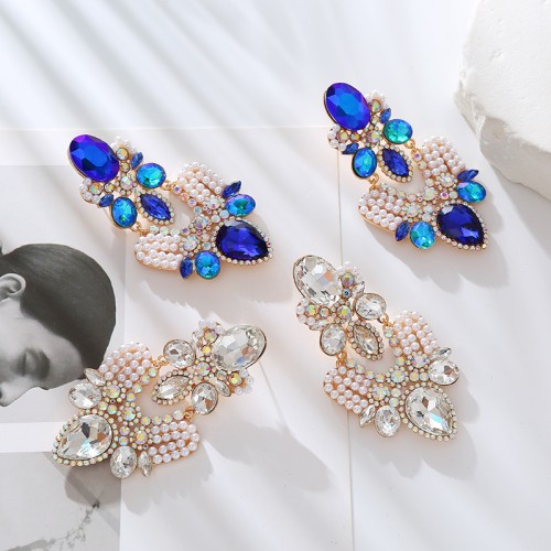 Fashion Jewelry Rhinestone Earrings For Women YWHME-800