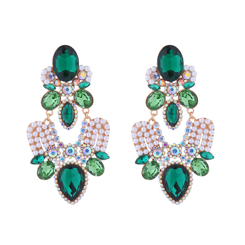 Fashion Jewelry Rhinestone Earrings For Women YWHME-800 