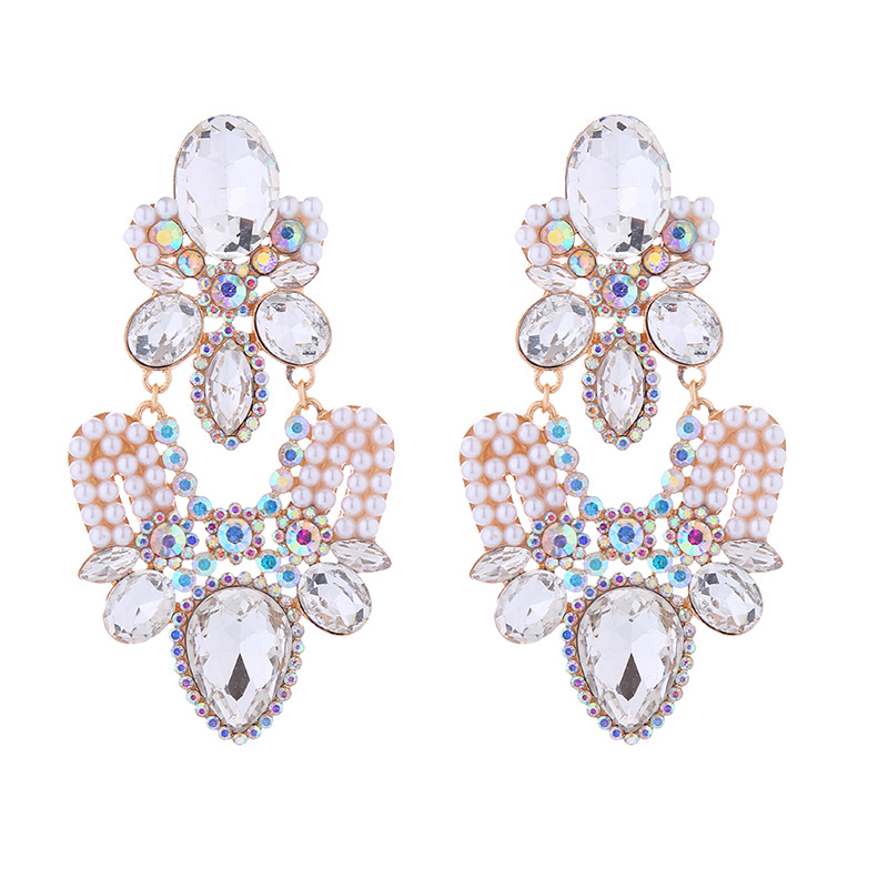 Fashion Jewelry Rhinestone Earrings For Women YWHME-800 