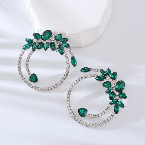 Fashion Jewelry Rhinestone Earrings For Women YWHME-802