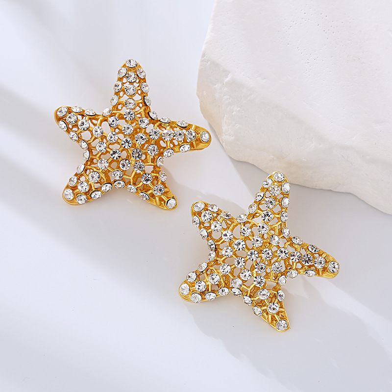 Fashion Jewelry Rhinestone Earrings For Women YWHME-803 