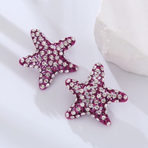 Fashion Jewelry Rhinestone Earrings For Women YWHME-803