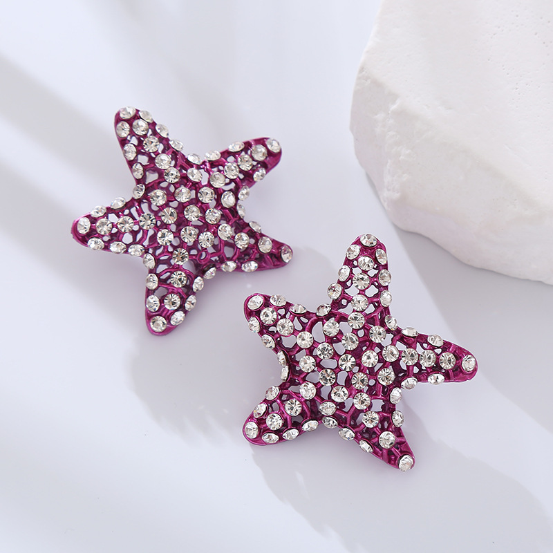 Fashion Jewelry Rhinestone Earrings For Women YWHME-803 