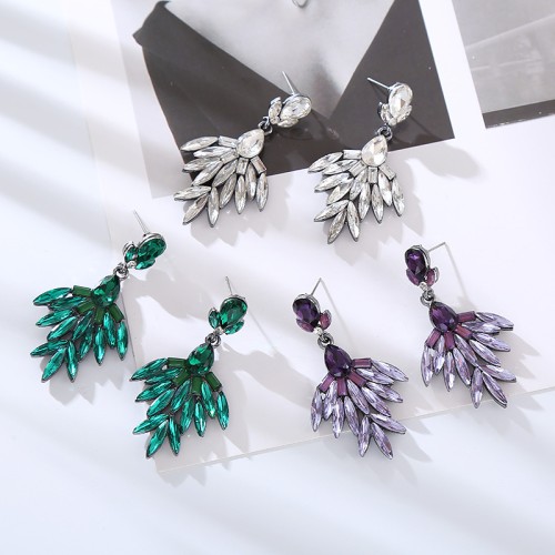 Fashion Jewelry Rhinestone Earrings For Women YWHME-804