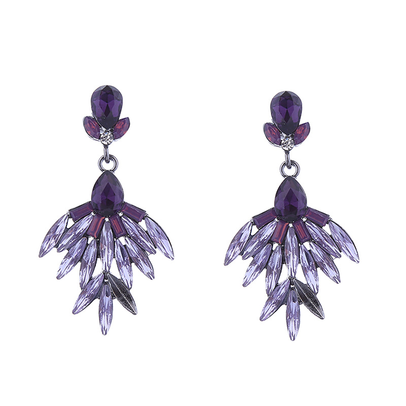 Fashion Jewelry Rhinestone Earrings For Women YWHME-804 