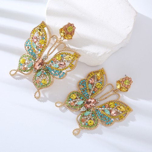 Fashion Jewelry Rhinestone Earrings For Women YWHME-805