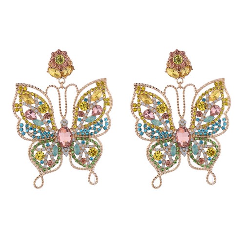 Fashion Jewelry Rhinestone Earrings For Women YWHME-805