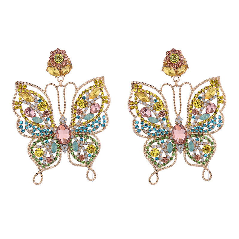 Fashion Jewelry Rhinestone Earrings For Women YWHME-805 