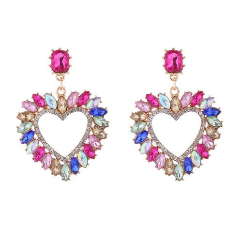 Fashion Jewelry Rhinestone Earrings For Women YWHME-806