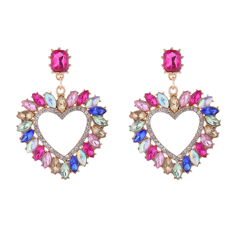 Fashion Jewelry Rhinestone Earrings For Women YWHME-806 