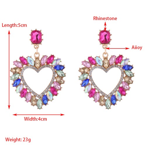 Fashion Jewelry Rhinestone Earrings For Women YWHME-806