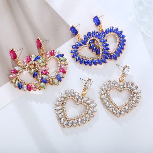 Fashion Jewelry Rhinestone Earrings For Women YWHME-806