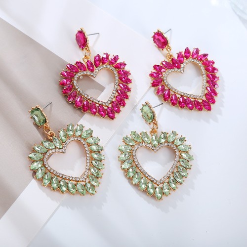 Fashion Jewelry Rhinestone Earrings For Women YWHME-806