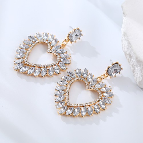 Fashion Jewelry Rhinestone Earrings For Women YWHME-806