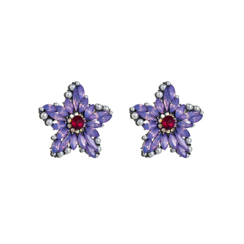 Fashion Jewelry Rhinestone Earrings For Women YWHME-807 