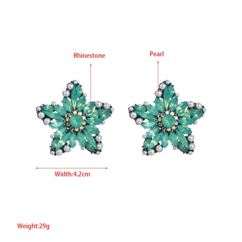 Fashion Jewelry Rhinestone Earrings For Women YWHME-807