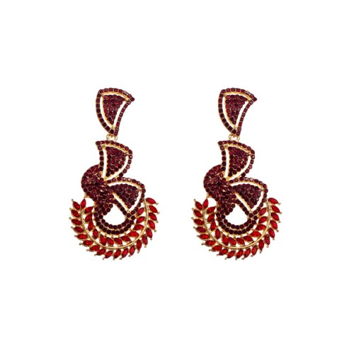 Fashion Jewelry Rhinestone Earrings For Women YWHME-808