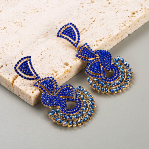 Fashion Jewelry Rhinestone Earrings For Women YWHME-808