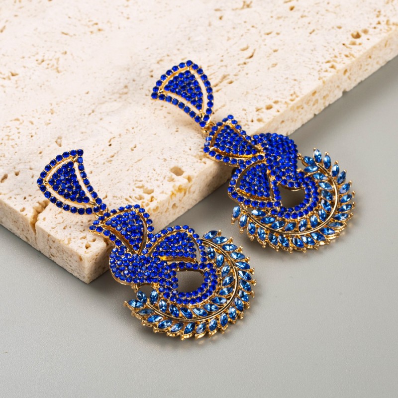 Fashion Jewelry Rhinestone Earrings For Women YWHME-808 