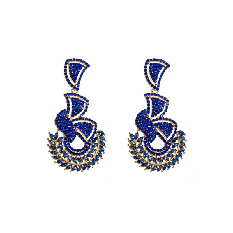 Fashion Jewelry Rhinestone Earrings For Women YWHME-808 