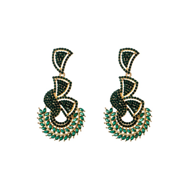 Fashion Jewelry Rhinestone Earrings For Women YWHME-808 