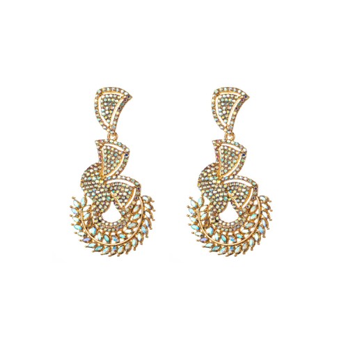 Fashion Jewelry Rhinestone Earrings For Women YWHME-808