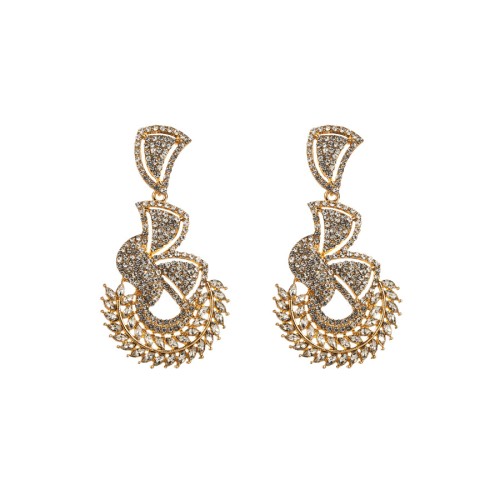 Fashion Jewelry Rhinestone Earrings For Women YWHME-808