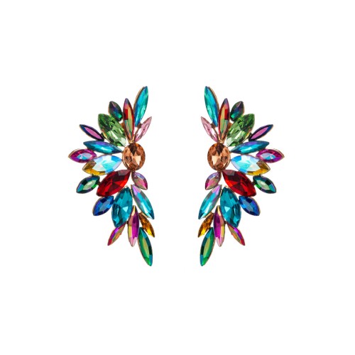 Fashion Jewelry Rhinestone Earrings For Women YWHME-809