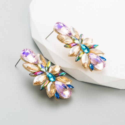 Fashion Jewelry Rhinestone Earrings For Women YWHME-810